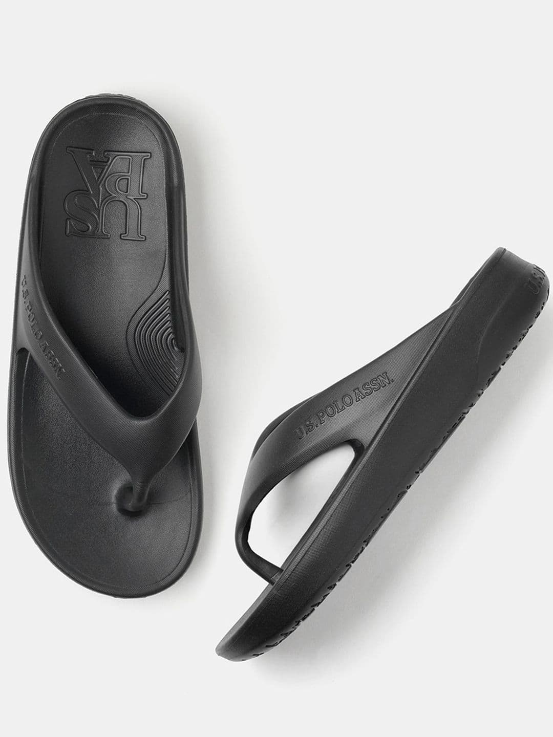 U.S. Polo Assn. Axel 2.0 Black Cloud Comfort EVA Flip Flop thumbnail 5