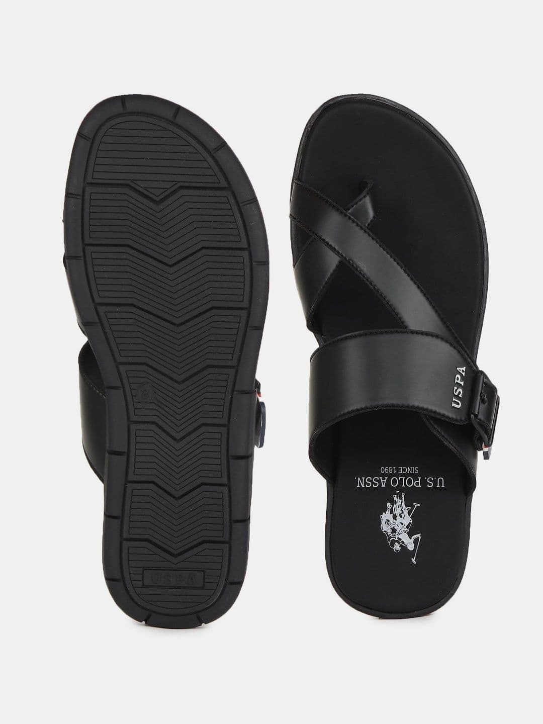 U.S. Polo Assn. Angus 2 Men Thong Flip-Flops thumbnail 2