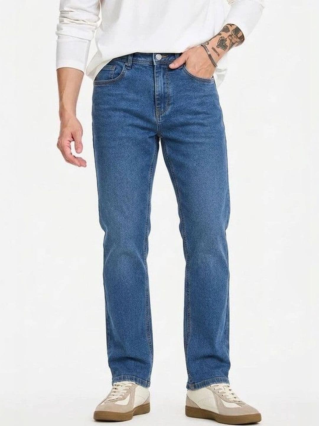ETON VALLEY Men Regular Fit Mid-Rise Jeans - view 1