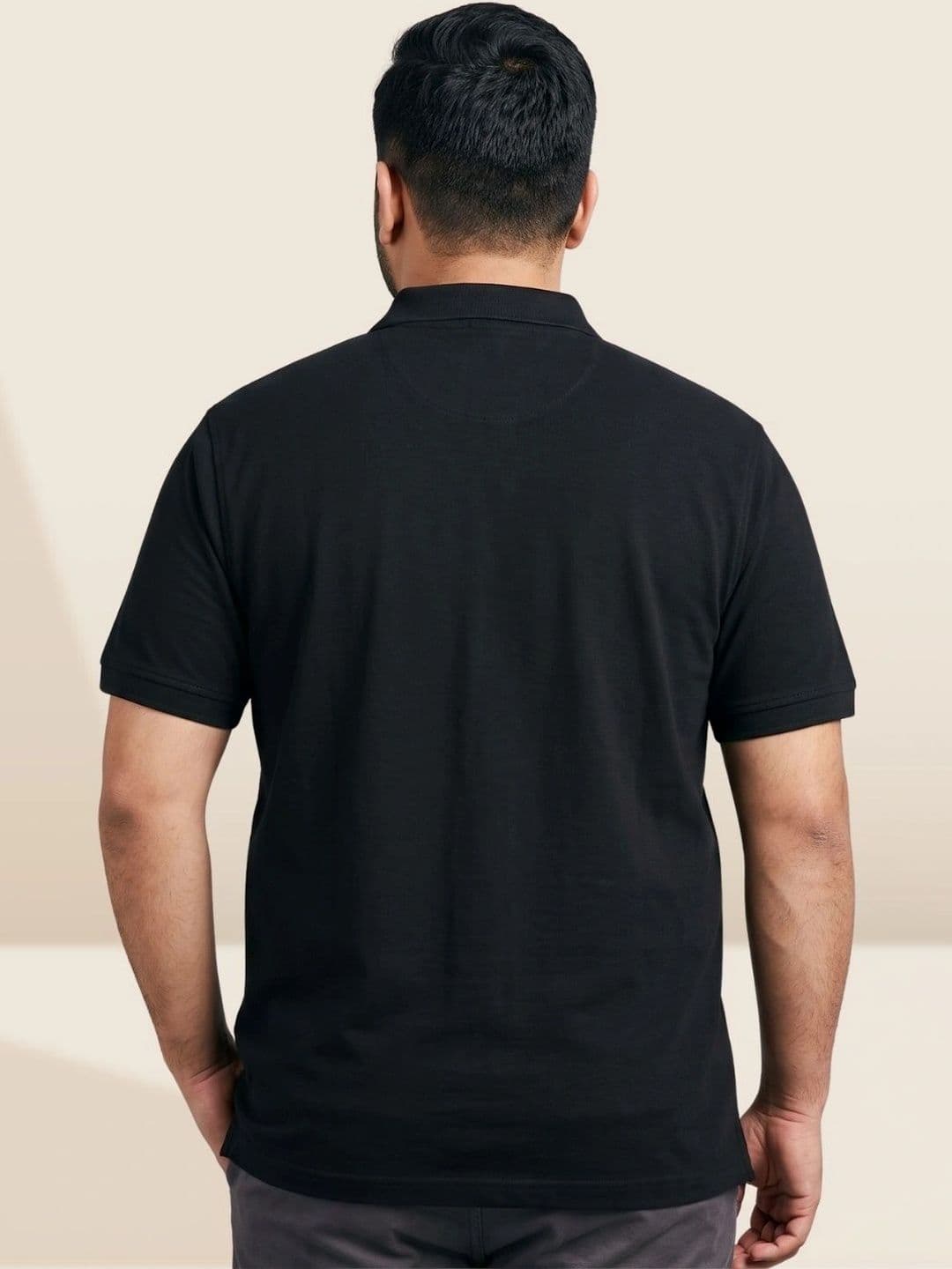 R.Code by The Roadster Life Co. Men Polo Collar Pure Cotton Blend T-shirt thumbnail 4