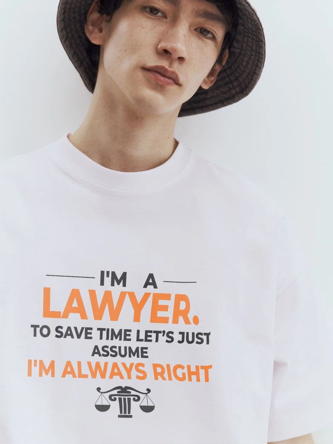 Moda rapido X TOGS & TERRE Men Typography Printed Organic Cotton T-shirt thumbnail 4