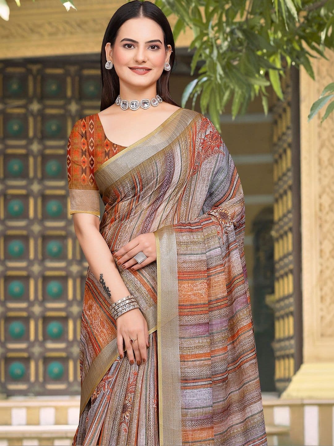 MANVAA Saree thumbnail 4