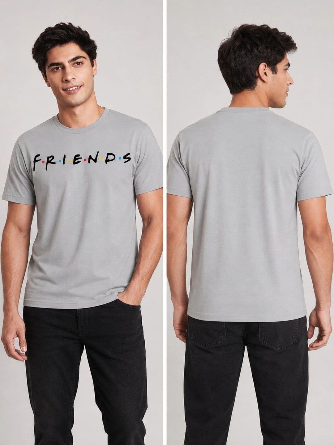 The Arth India Clothing Men Typography Printed T-shirt thumbnail 2