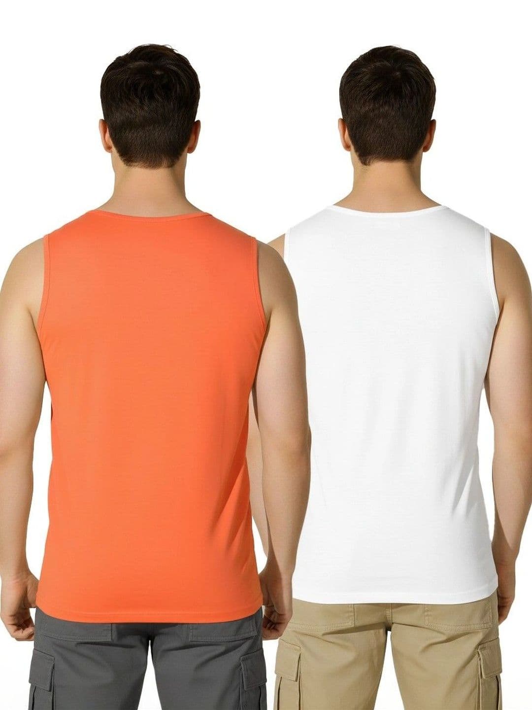 SKY HARBOAR Men Typography  Pack Of 2 Printed T-shirt thumbnail 5
