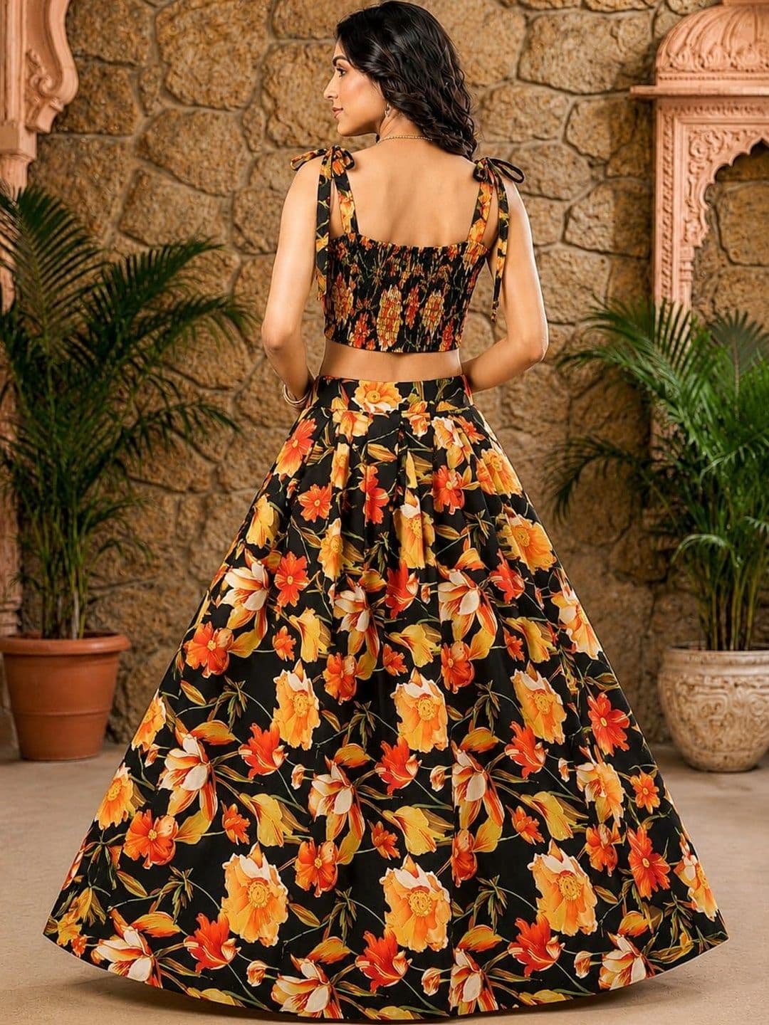 JK STORES Ready to Wear Lehenga & thumbnail 2