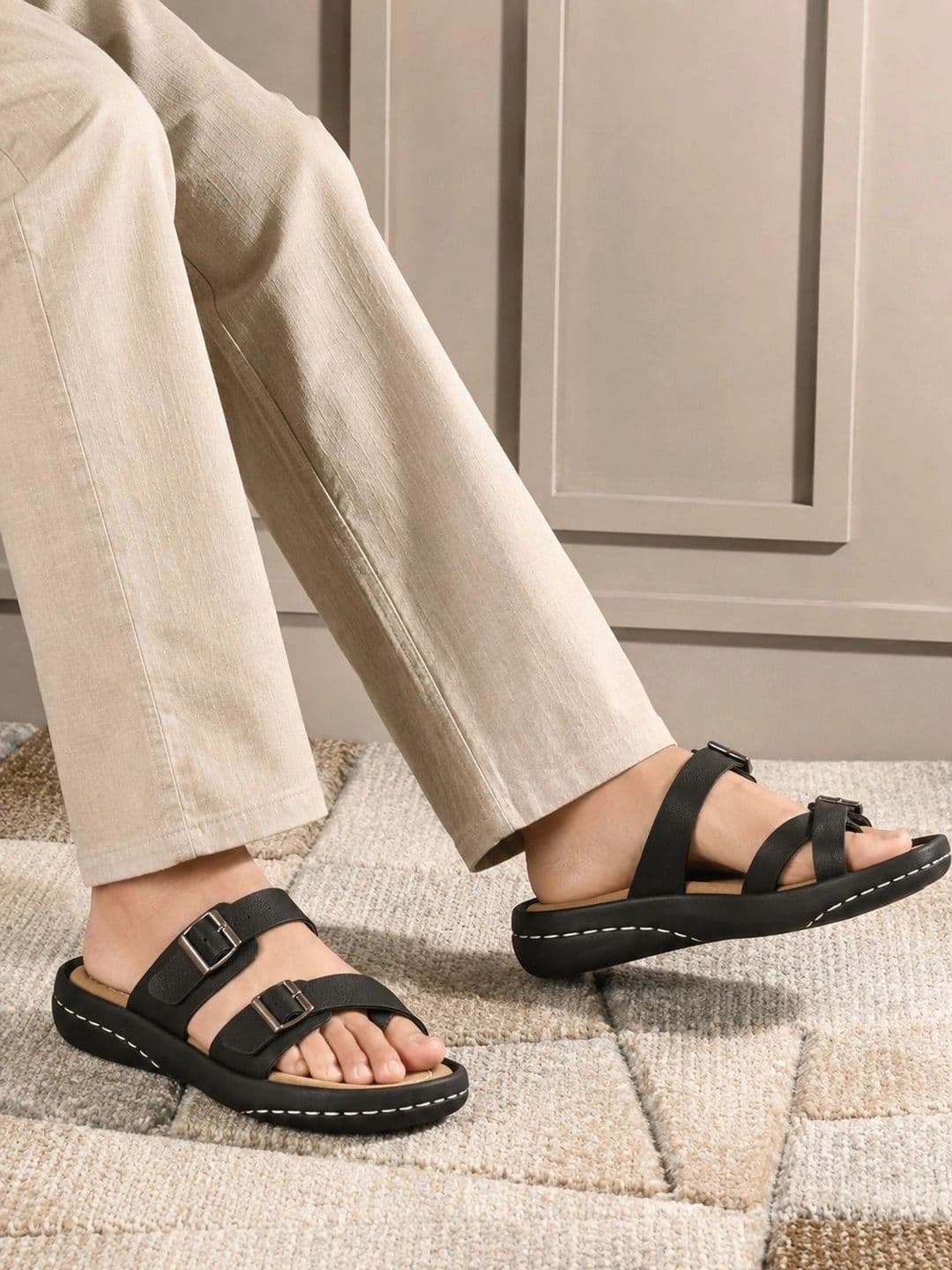 Mast & Harbour Men Comfort Sandals thumbnail 4