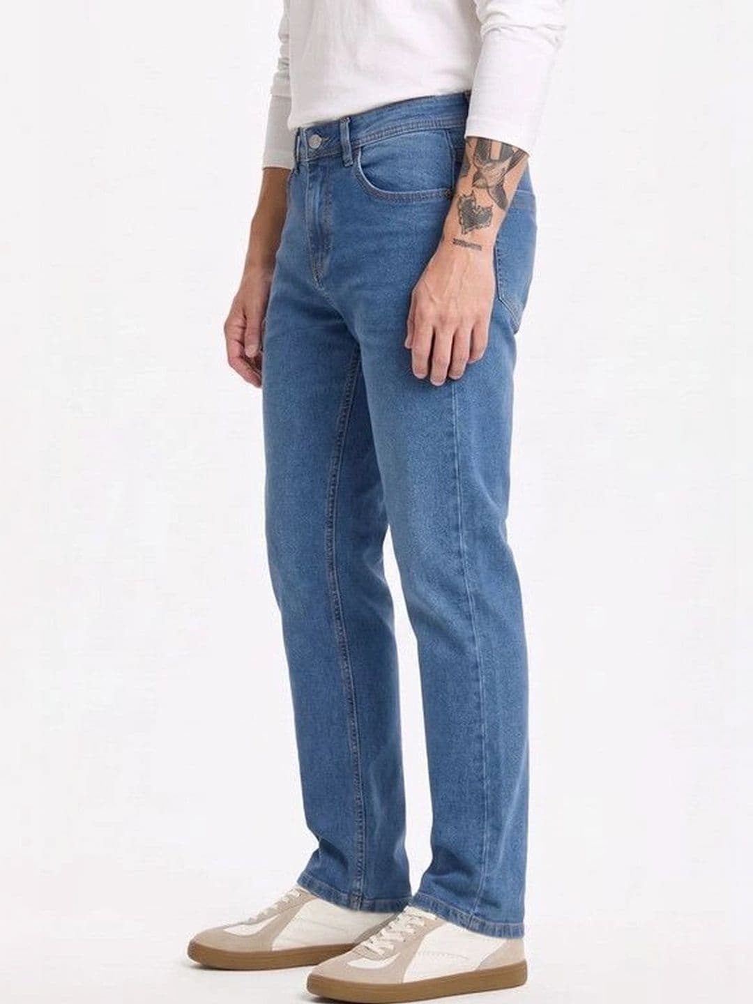 ETON VALLEY Men Regular Fit Mid-Rise Jeans thumbnail 6