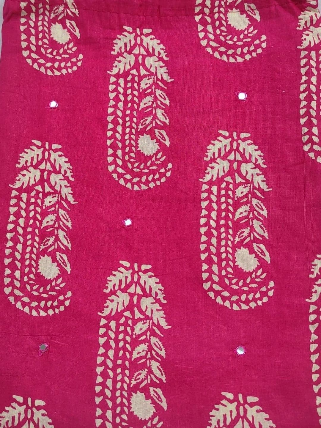 FAB JUNCTION Printed Pure Cotton Unstitched Dress Material thumbnail 2