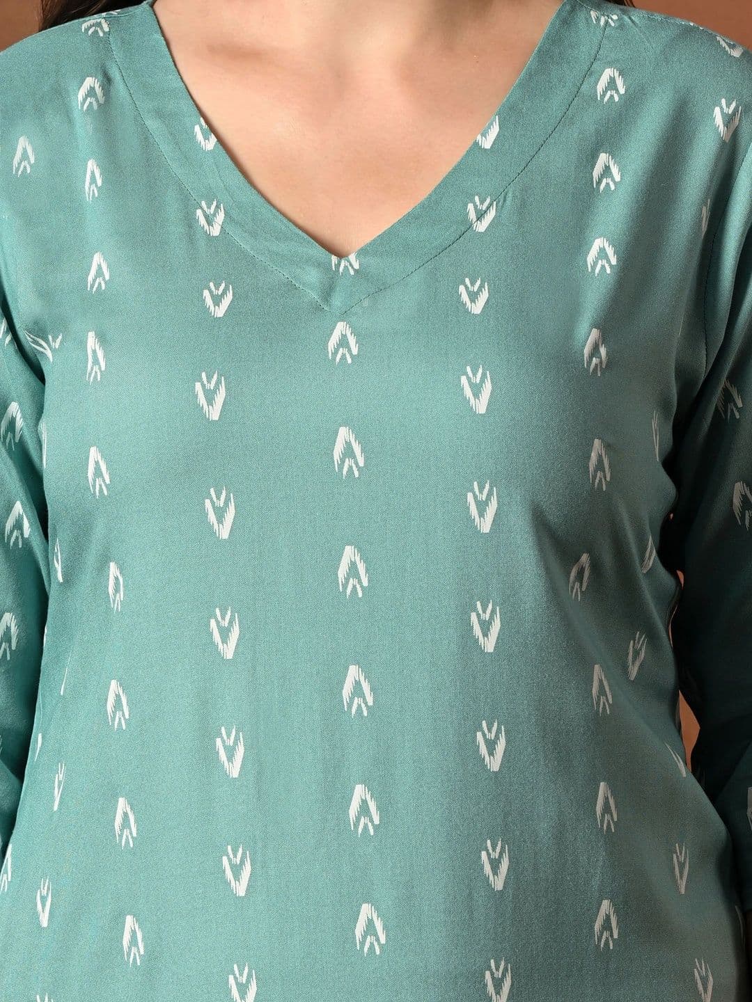 Sangria Women Ethnic Motifs Printed Kurta thumbnail 2