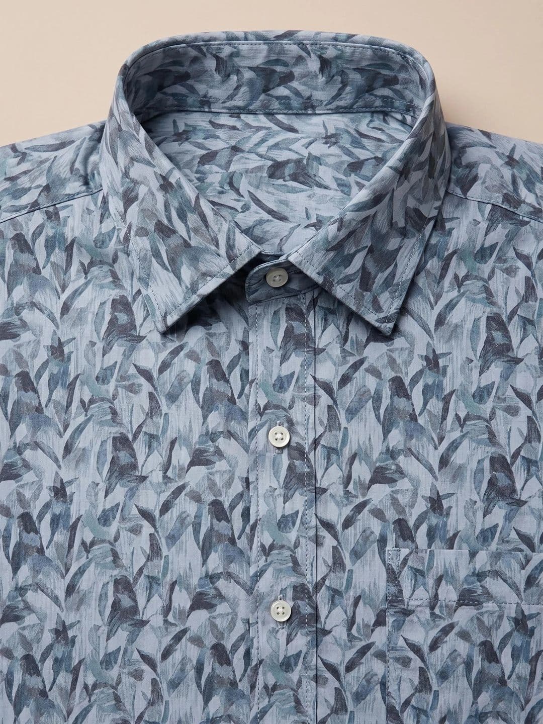 Turtle Men Standard Slim Fit Printed Semiformal Shirt thumbnail 3