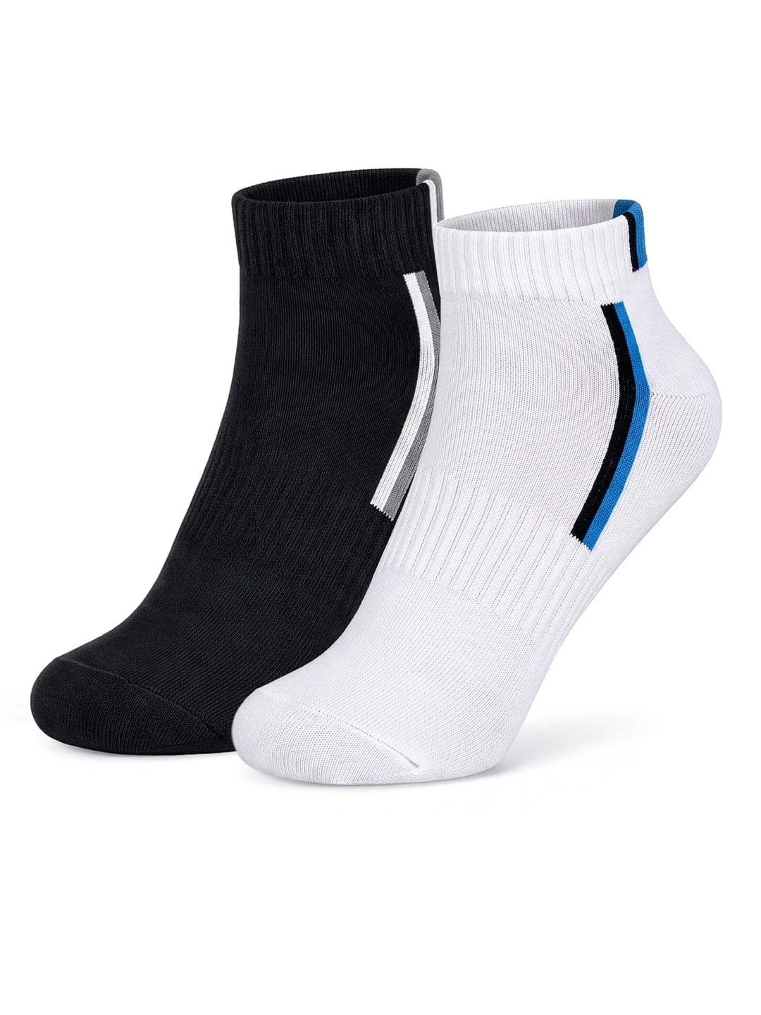 LOUIS STITCH Men Pack of 2 Cotton Assorted Patterned Ankle Length Socks - view 1