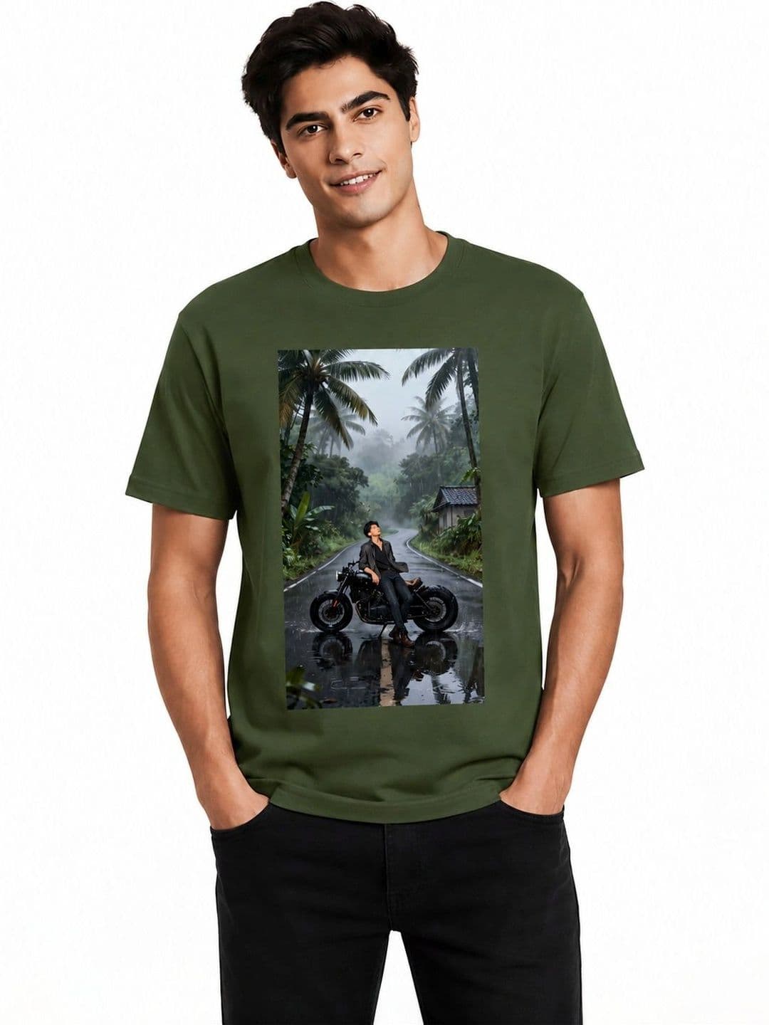 The Arth India Clothing Men Printed T-shirt - view 1