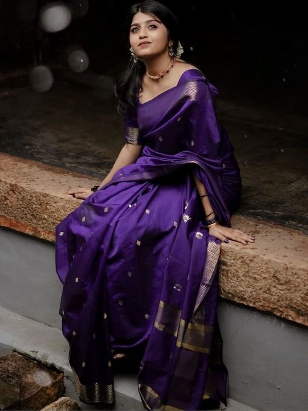 Mitera Woven Design Zari Banarasi Saree - view 1