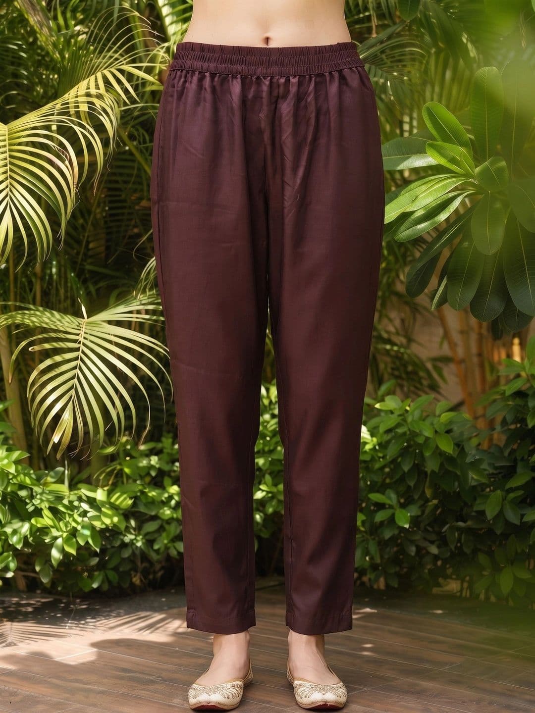 NAZARIA Women Ethnic Motifs Embroidered Regular Kurta with Trousers & With Dupatta thumbnail 6