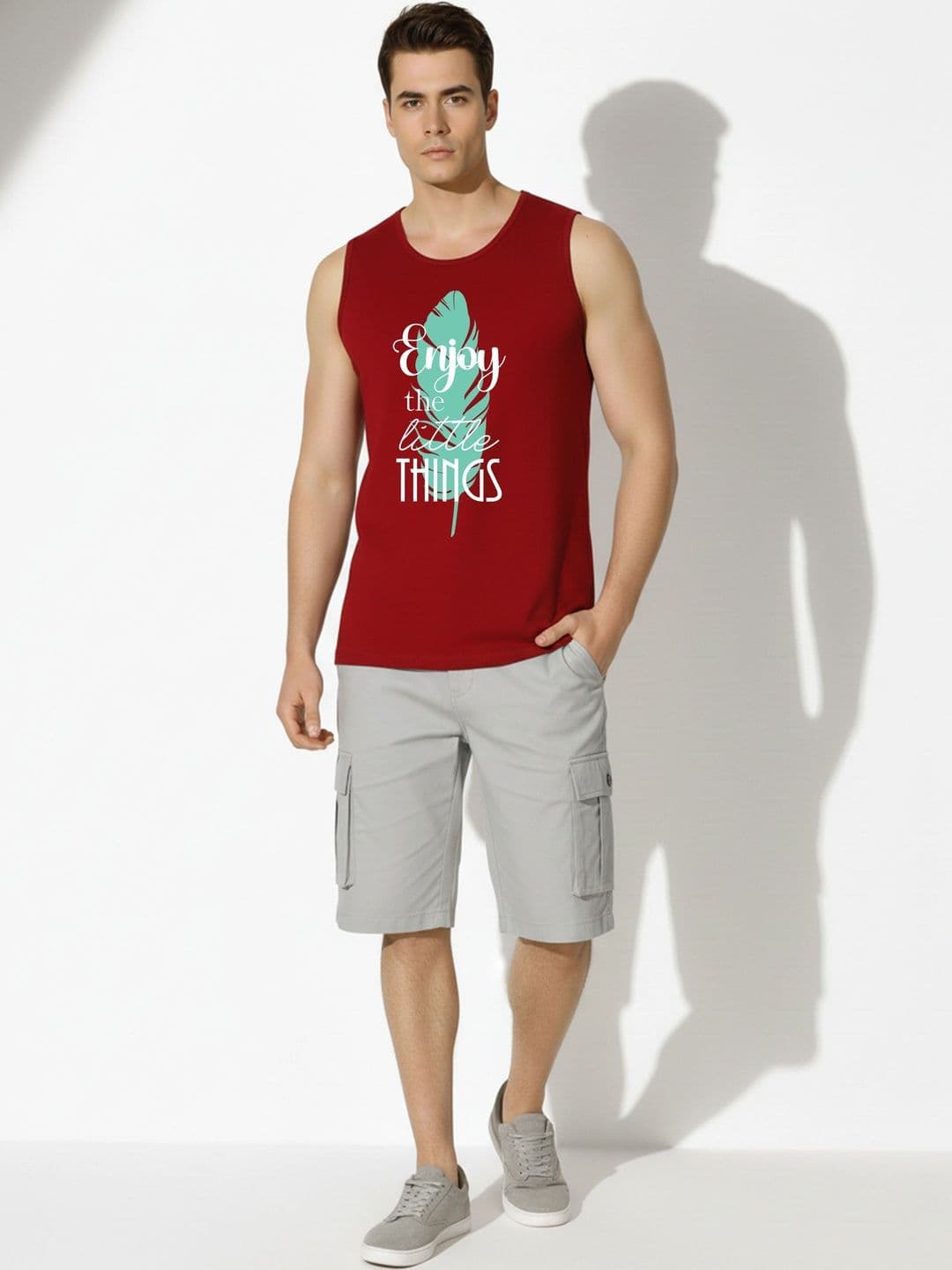 SKY HARBOAR Men Typography 2 Printed T-shirt thumbnail 5