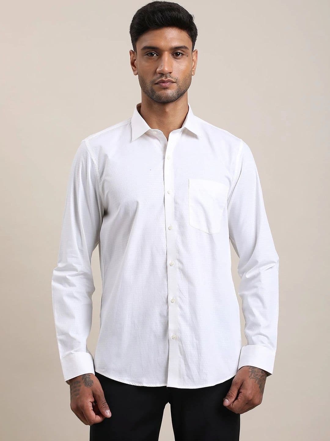 Turtle Men Standard Slim Fit Formal Shirt thumbnail 6