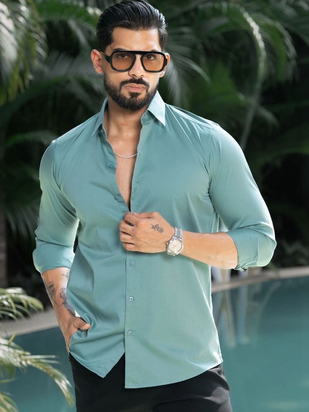 Urban Scissors Men Slim Fit Casual Shirt - view 1