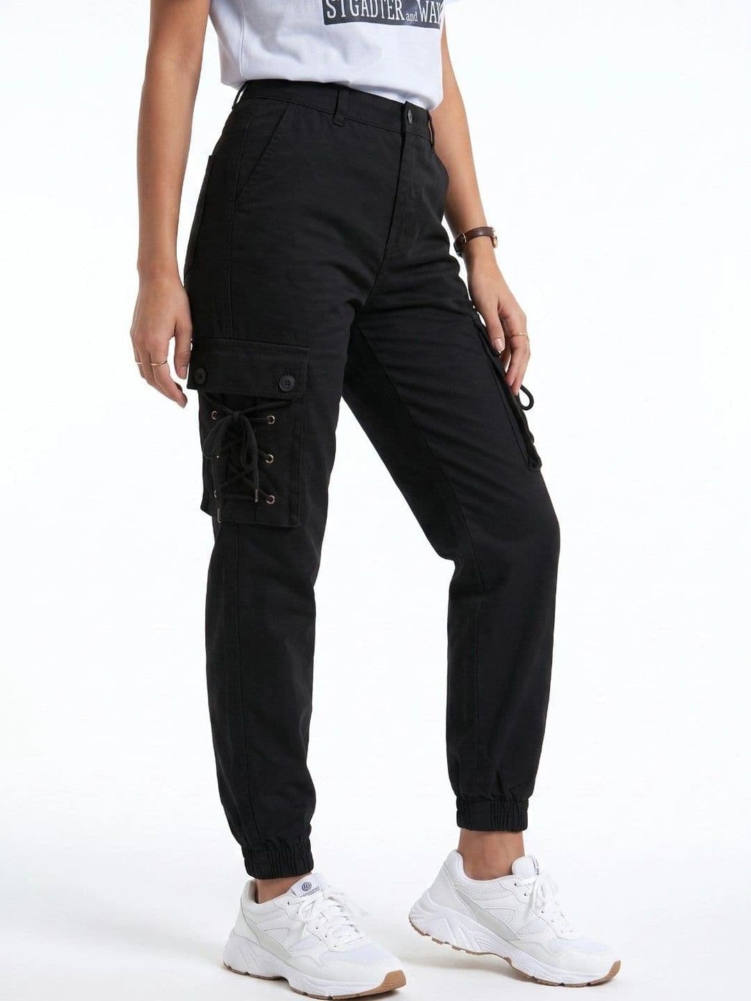 SZN Women Classic Relaxed Fit Mid-Rise Coated Stretchable Jeans - view 1