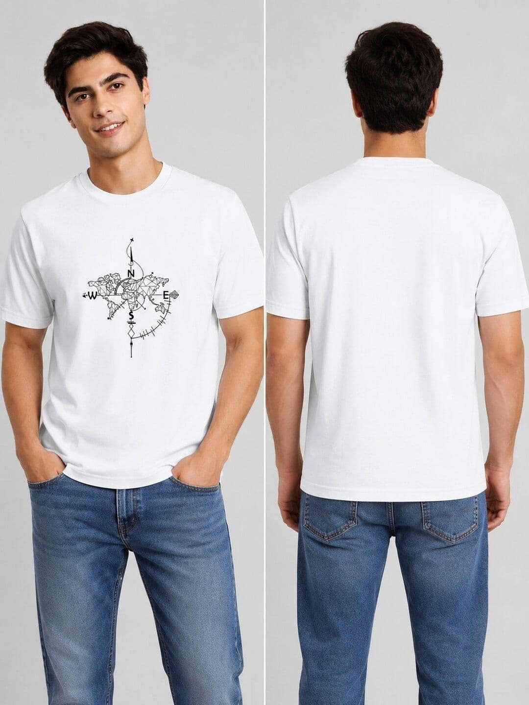 The Arth India Clothing Men Printed T-shirt thumbnail 5