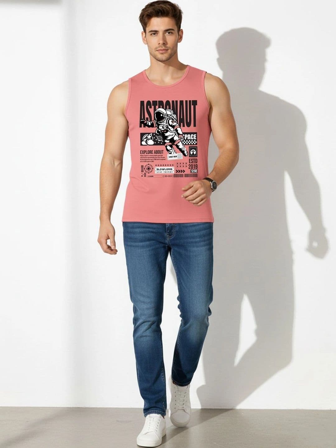 CRYPTIC Men Pack Of  2 Printed T-shirt thumbnail 4