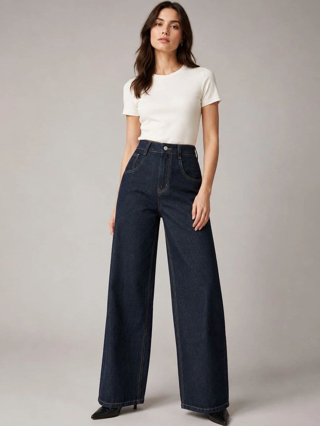 glitchez Women Comfort High-Rise Stretchable Jeans thumbnail 2