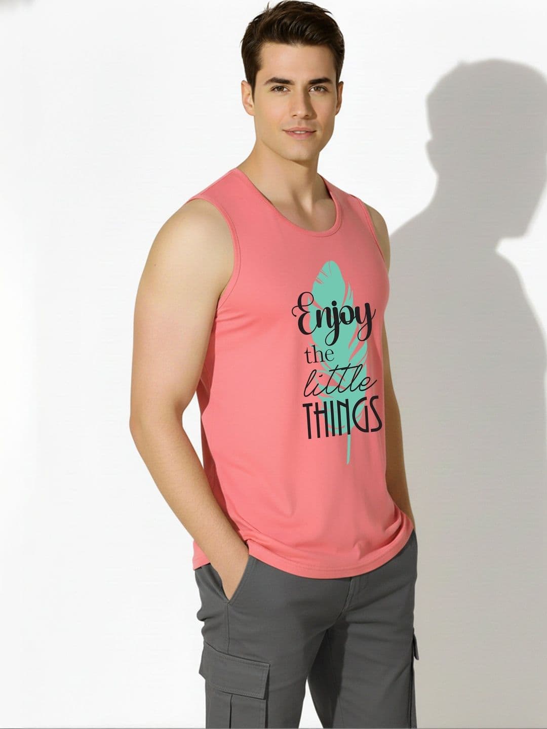 SKY HARBOAR Men Typography 2 Printed T-shirt thumbnail 2