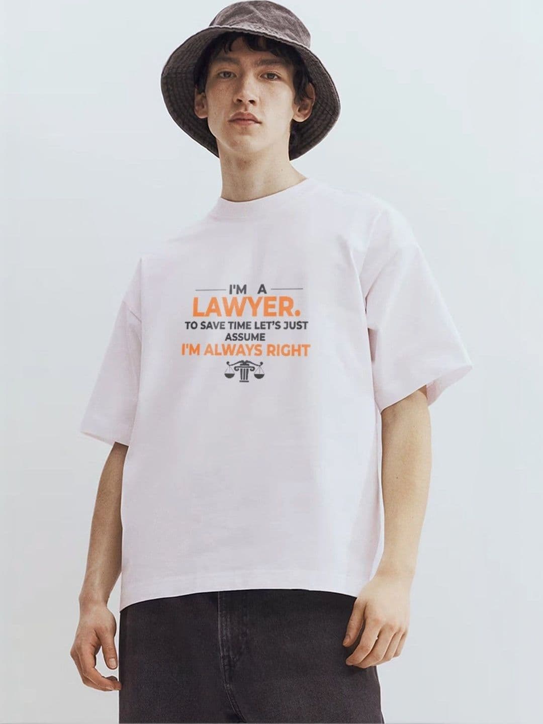 Moda rapido X TOGS & TERRE Men Typography Printed Organic Cotton T-shirt - view 1