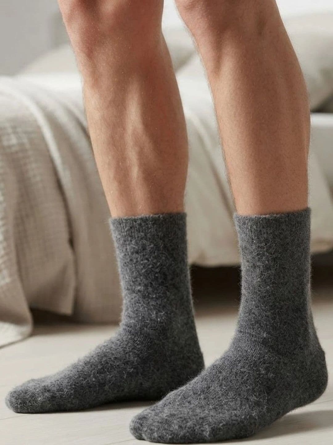 Cdeck Men Woolen Calf Length Socks thumbnail 4