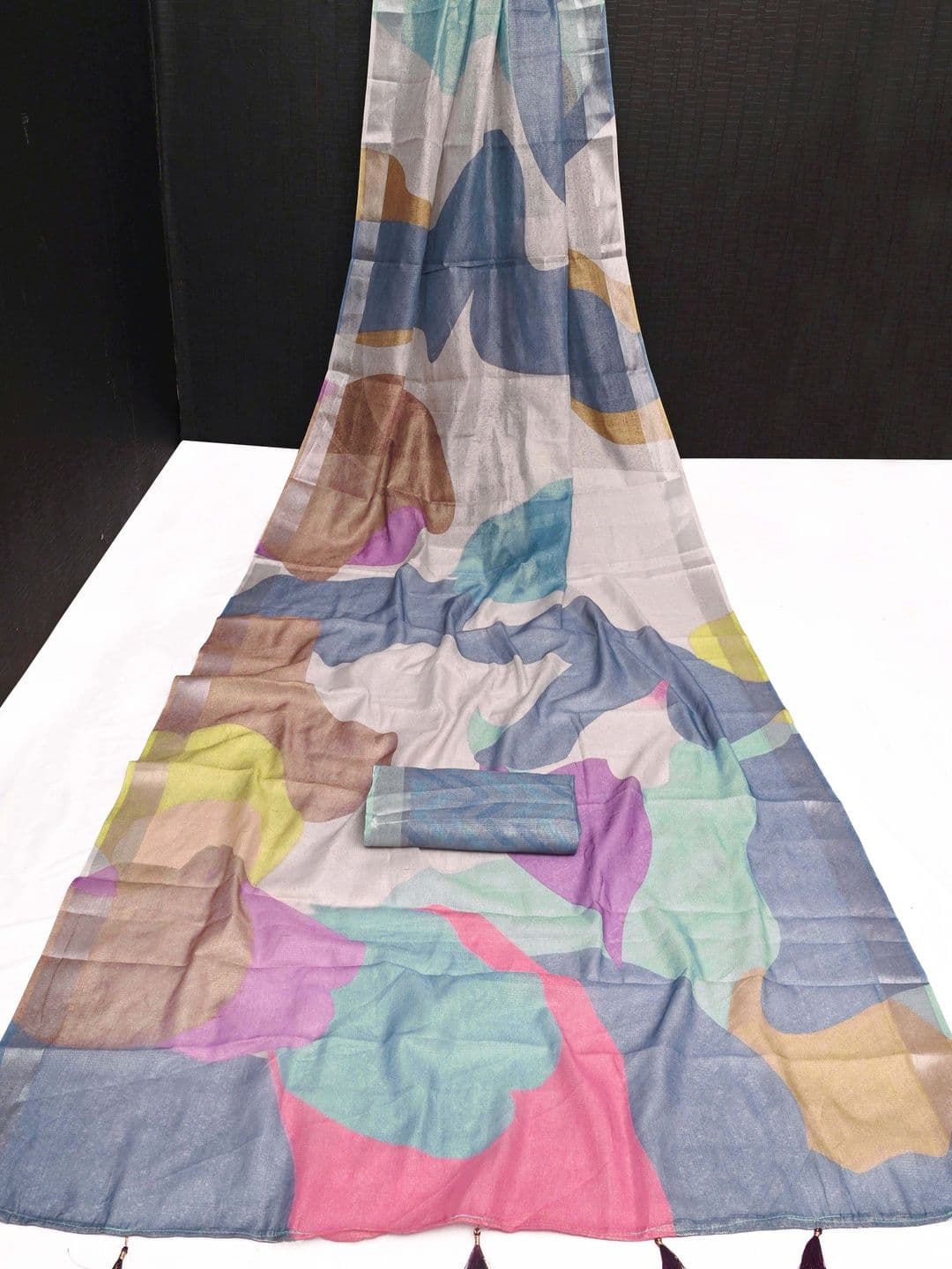 HERE&NOW Silk Cotton Handloom Saree thumbnail 4