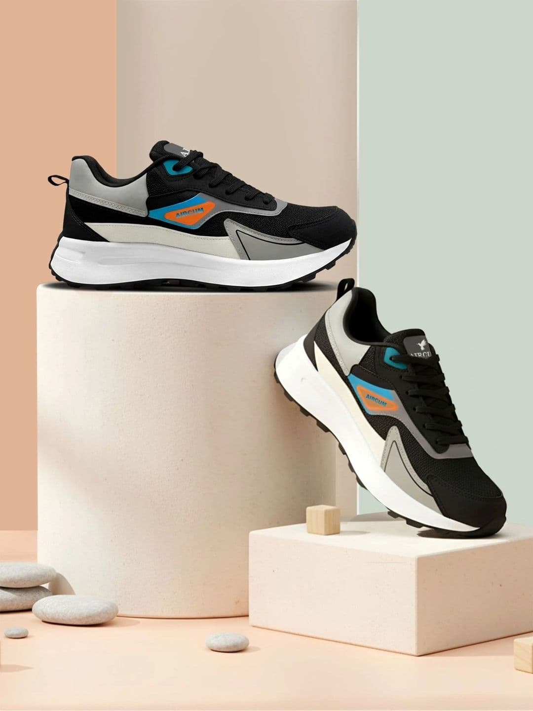 Aircum Men Mesh Running Non-Marking Shoes - view 1