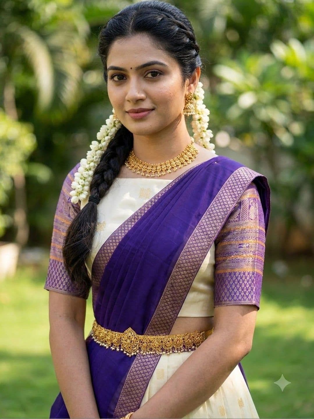 Fabcartz Semi-Stitched Lehenga & Unstitched Blouse With Dupatta thumbnail 6