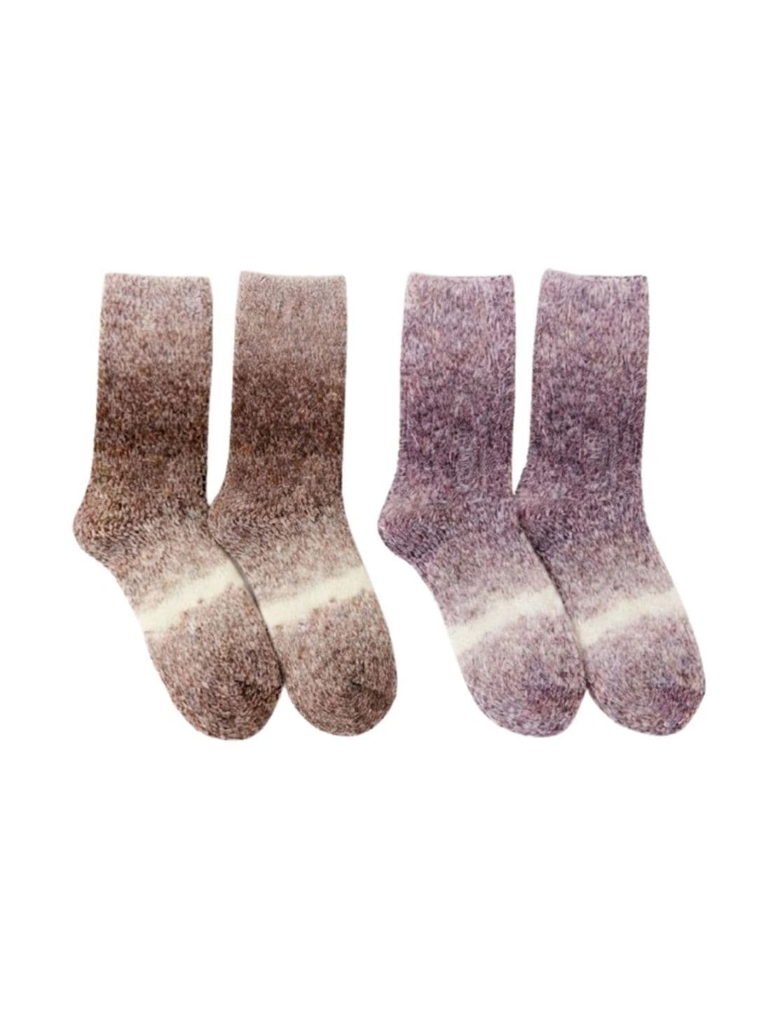 Cdeck Men Pack of 2 Woolen Patterned Above Ankle Socks - view 1