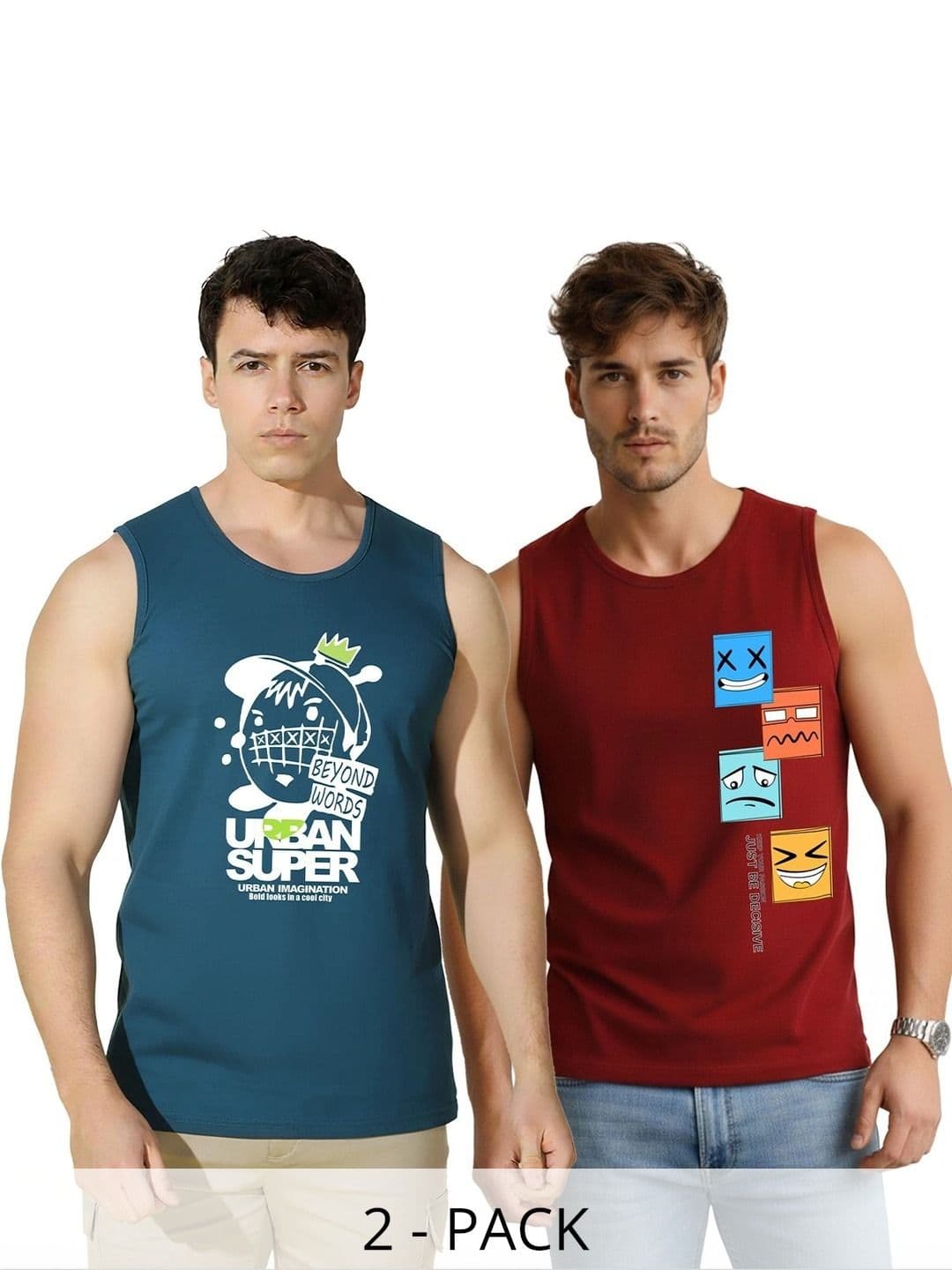 CRYPTIC Men 2 Printed T-shirt - view 1