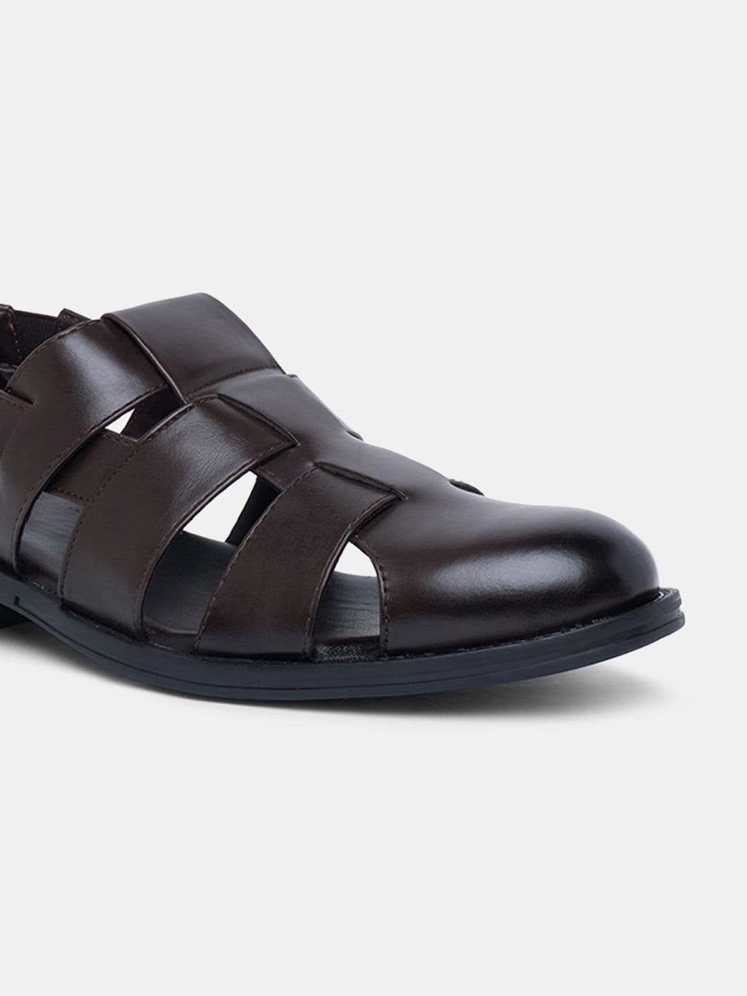 Urban Ranger by pantaloons Men PU Fisherman Sandals thumbnail 6