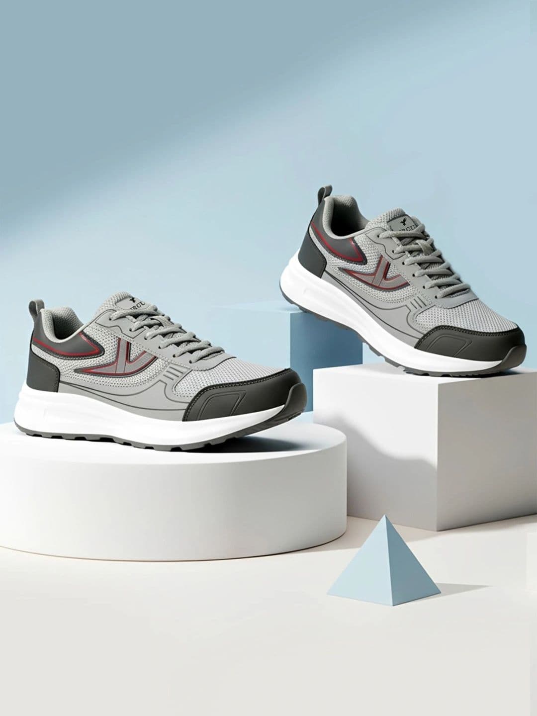 Aircum Men Textured Sneakers - view 1