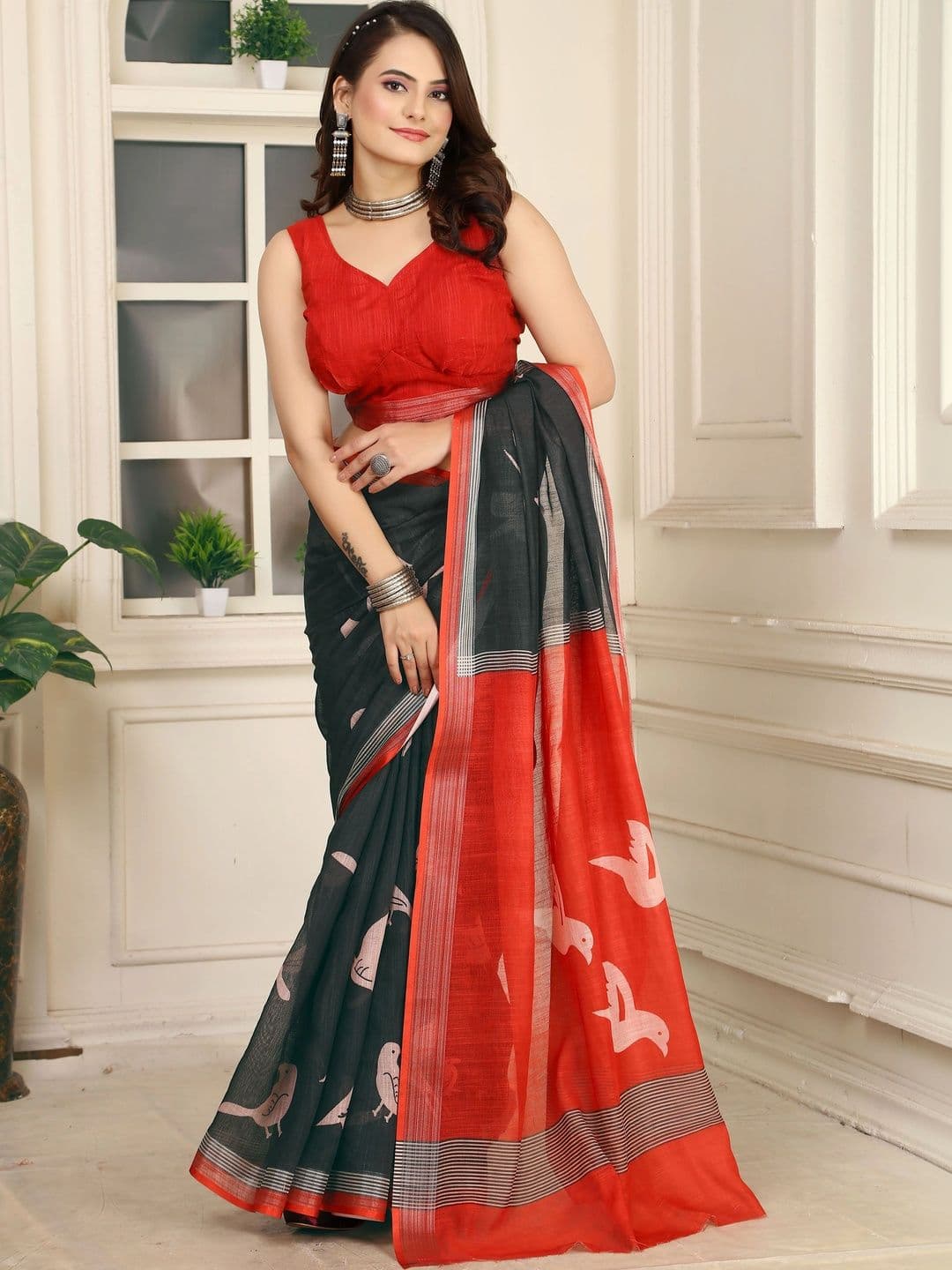 Maroosh Saree thumbnail 3