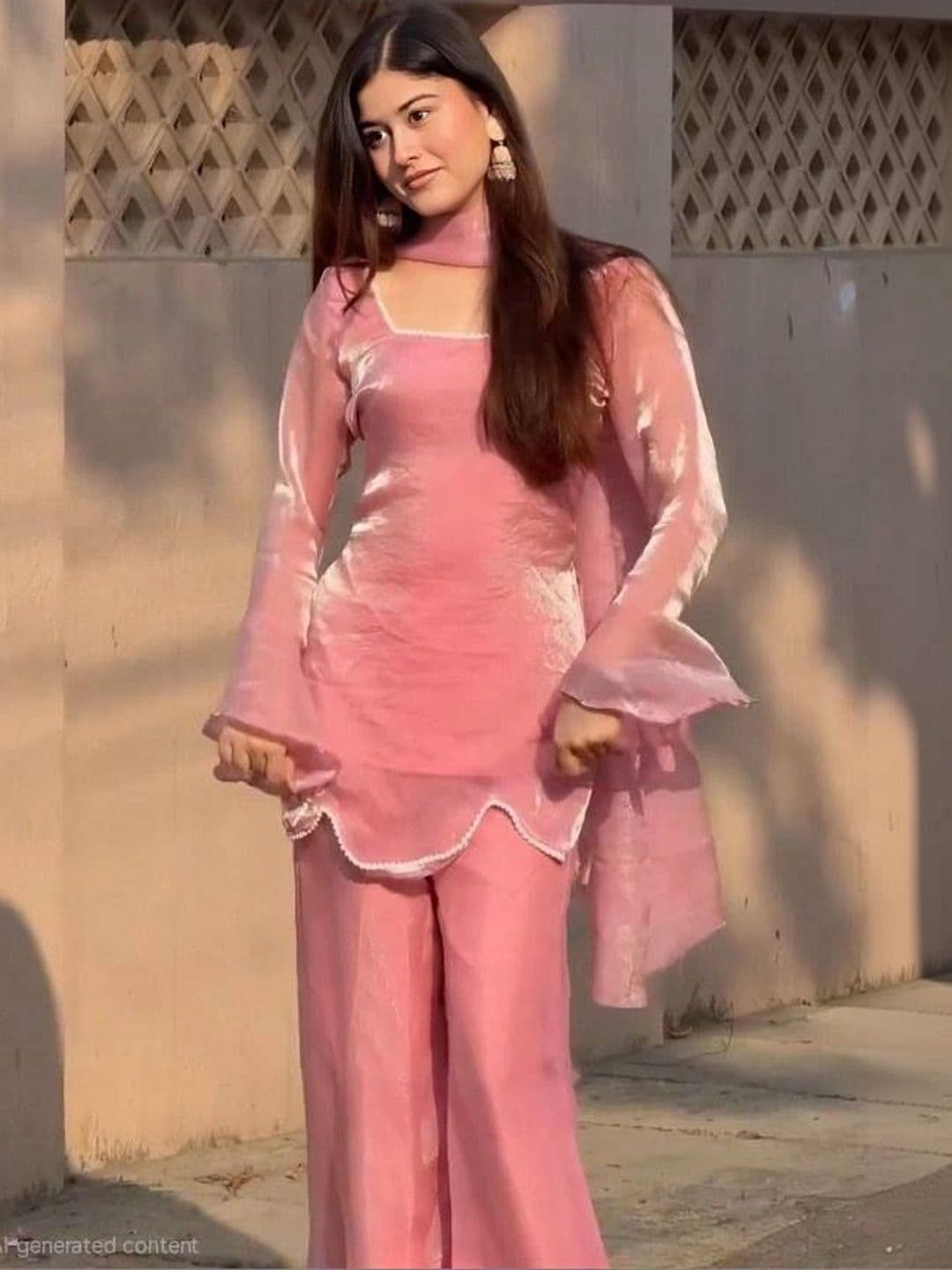 niva fashion Women Regular Kurta with Palazzos & With Dupatta thumbnail 6