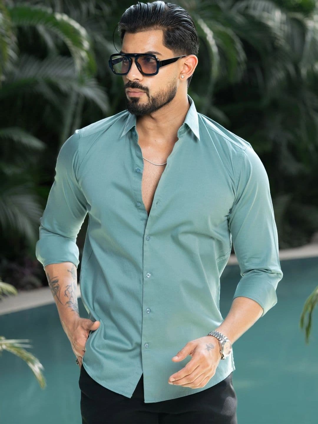 Urban Scissors Men Slim Fit Casual Shirt thumbnail 6