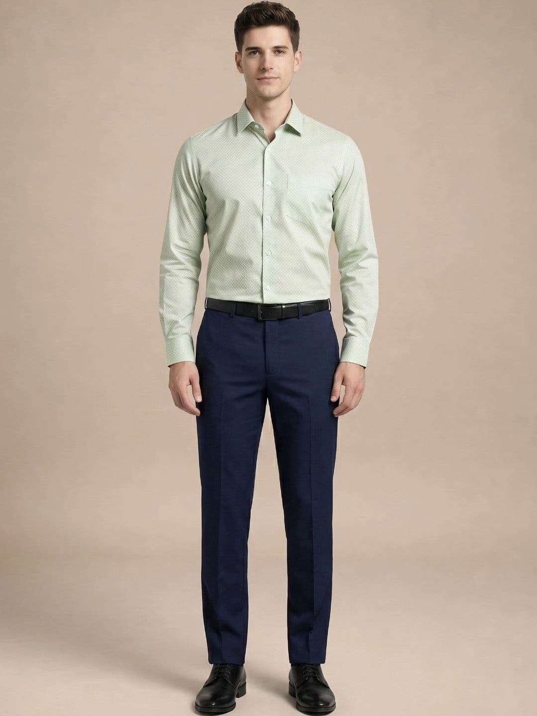 Turtle Men Standard Printed Formal Shirt thumbnail 6