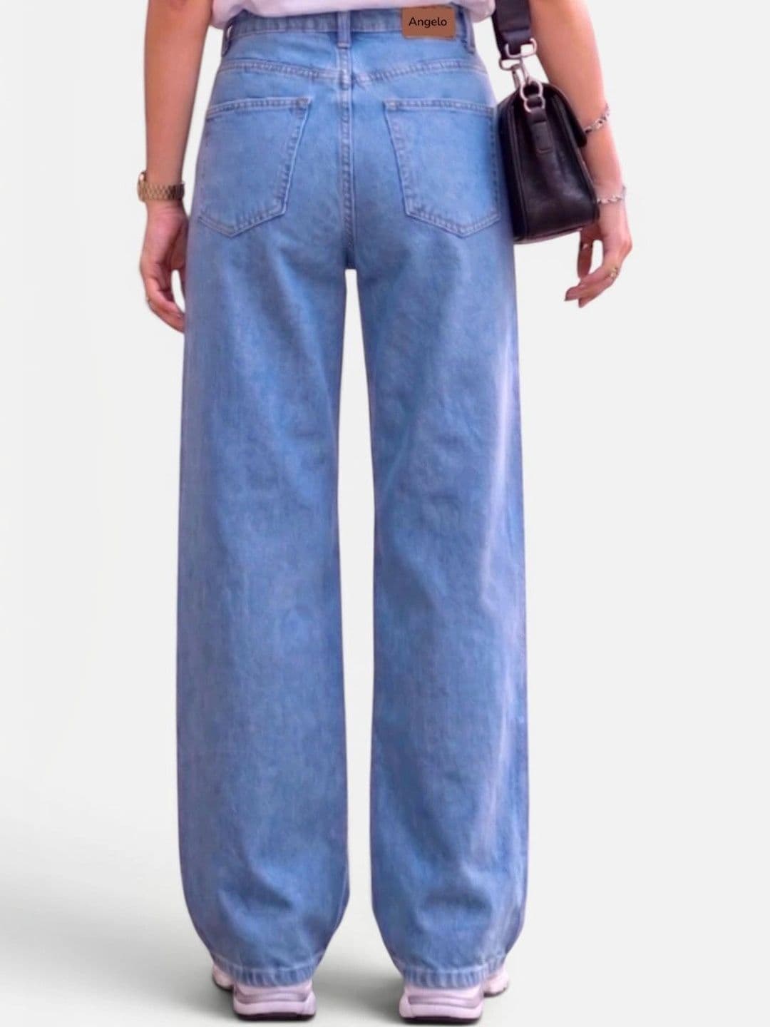 Angelo Women Loose High-Rise Stretchable Jeans thumbnail 3