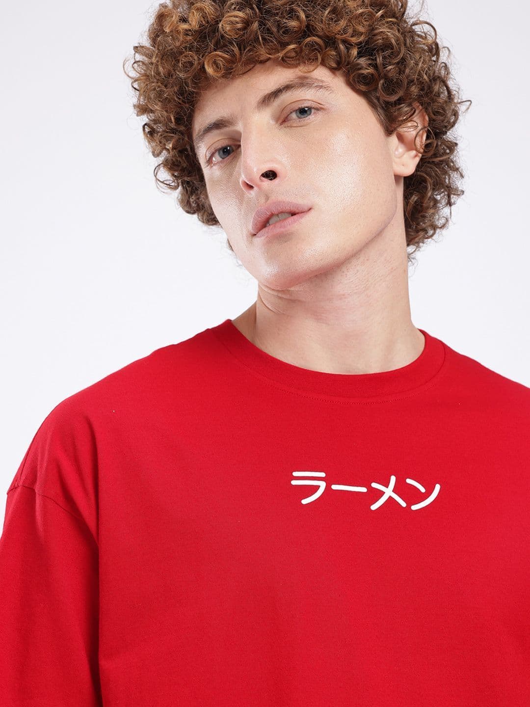 glitchez Men Graphic Printed Oversized T-shirt thumbnail 5