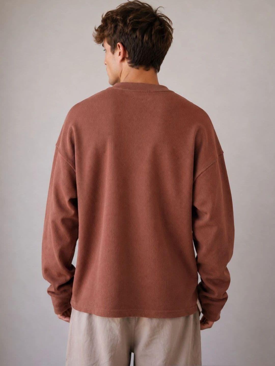 BRAHMOR Men Drop-Shoulder Sleeves Boxy T-shirt thumbnail 7