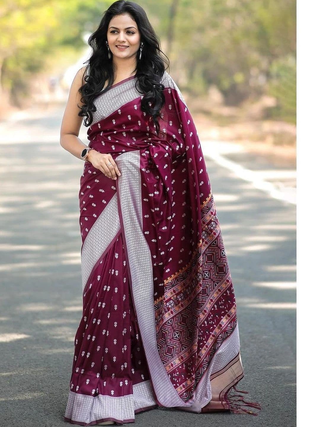 Mitera Woven Design Zari Banarasi Saree - view 1