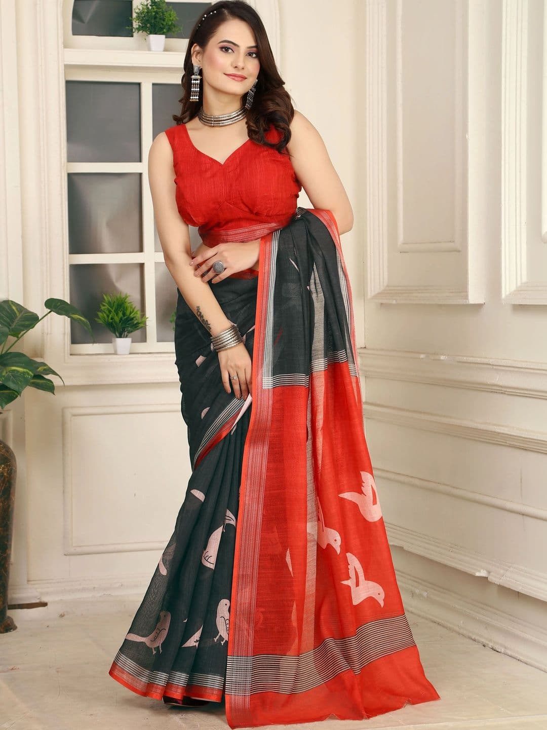 MANVAA Saree thumbnail 5