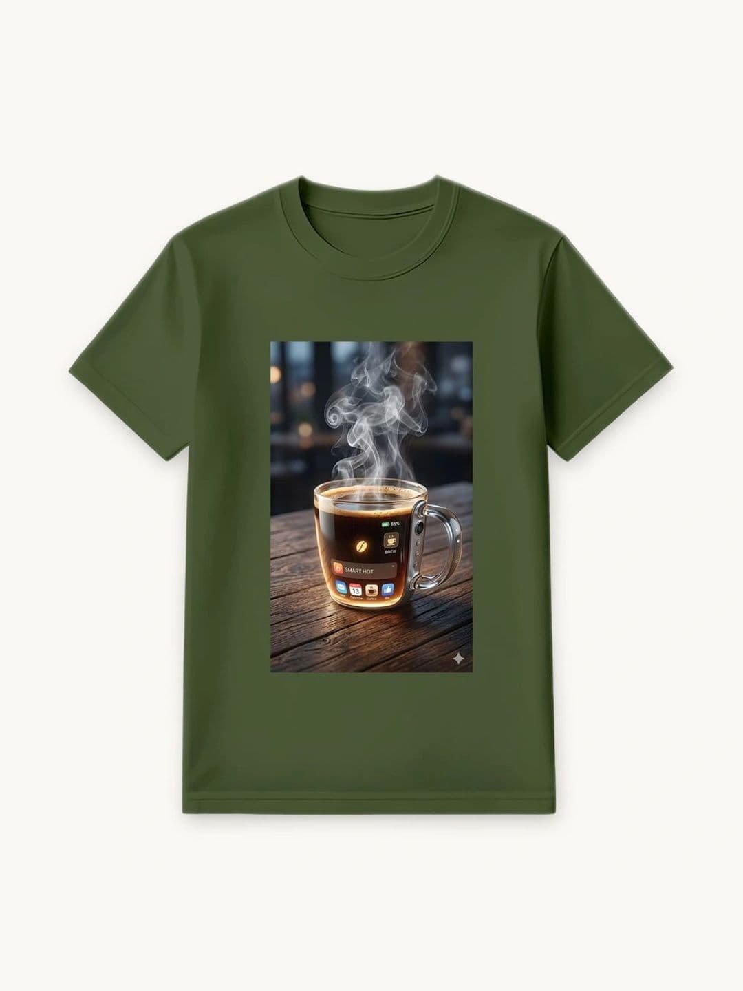 The Arth India Clothing Men Printed T-shirt thumbnail 4