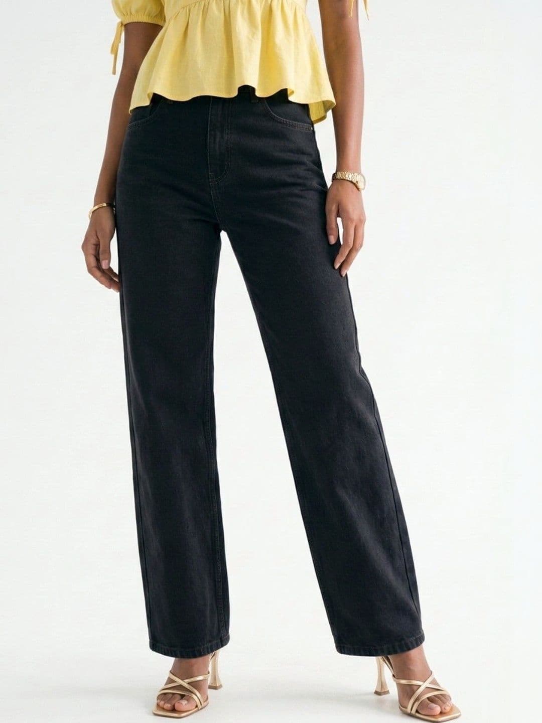 SZN Women Classic Relaxed Fit Mid-Rise Stretchable Jeans - view 1