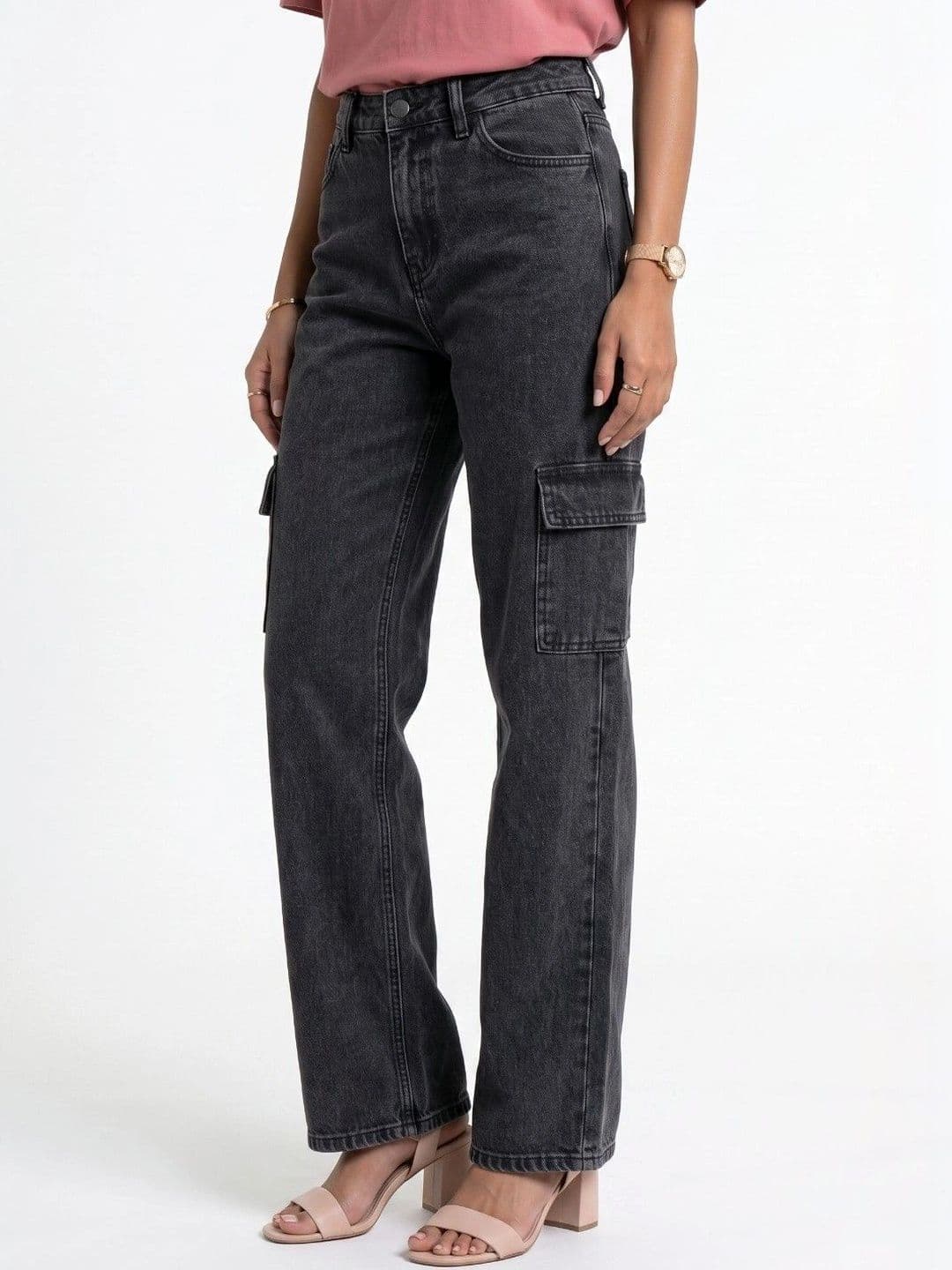 SZN Women Classic Relaxed Fit Mid-Rise Stretchable Jeans - view 1