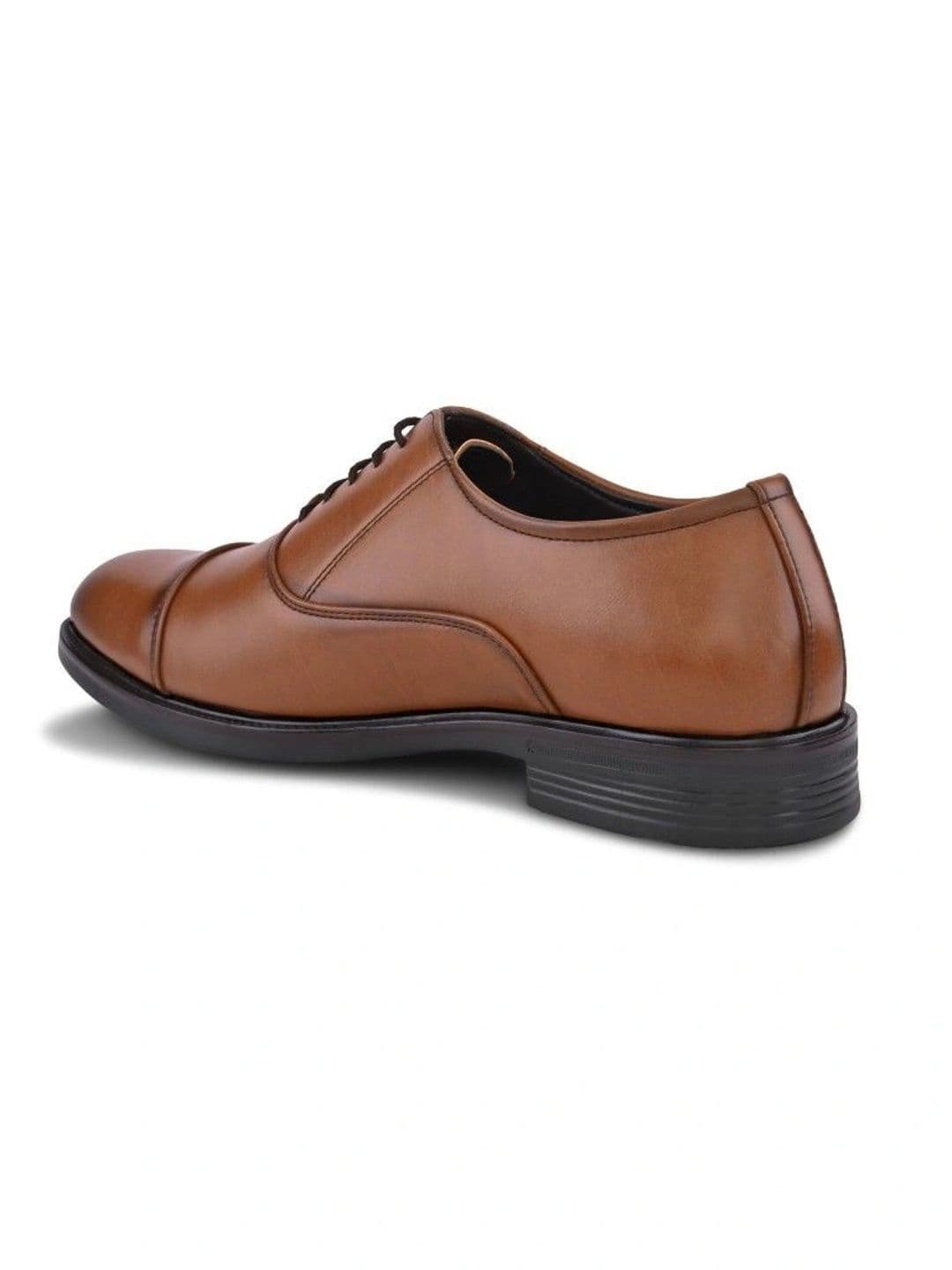 House of Pataudi Men Textured Formal Oxfords thumbnail 7