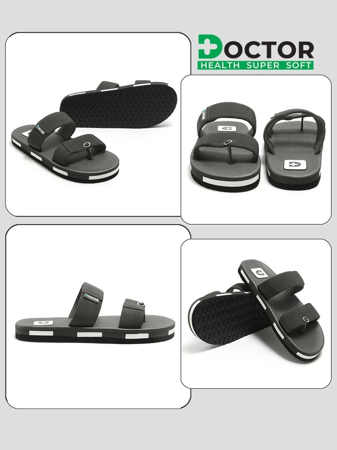 DOCTOR HEALTH SUPER SOFT  Men Slip-On Comfort Sandals thumbnail 7