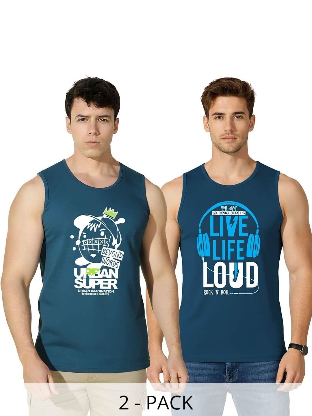 CRYPTIC Men 2 Printed T-shirt - view 1
